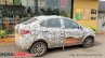 Updated Tata Tigor rear three quarters spy shot