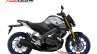 Yamaha Xabre 150 Yamaha M-Slaz MT-15 Facelift Rendering - White