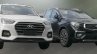 7 Seat Hyundai Ix35 Hyundai Tucson Front Three Qua