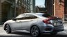 India Bound 2019 Honda Civic Images Rear Three Qua