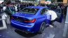 2019 Bmw 3 Series Blue Rear Three Quarters At 2018