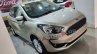 Ford Aspire Facelift Front Three Quarters White Go