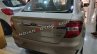 Ford Aspire Facelift Rear White Gold