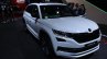 Skoda Kodiaq Rs At Paris Motor Show Front Right Qu