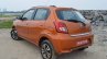 New Datsun Go Facelift Left Rear Quarter