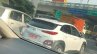 Hyunda Kona Ev Spotted India Rear Three Quarters