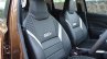 2018 Datsun Go Facelift Front Seat Seatbacks