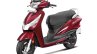 Hero Destini Launched In India Noble Red Left Fron