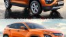 Tata Harrier Vs Tata H5x Front Three Quarters Righ