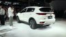 2019 Kia Kx5 2019 Kia Sportage Rear Three Quarters