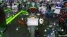 Kawasaki Z400 Green Rear Profile At Thai Motor Sho