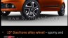 Tata Tiago Xz Brochure Scans 15 Inch Alloy Wheels