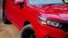 Modified Honda Amaze Red Front Three Quarters Half