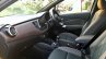 Nissan Kicks Review Images Front Seats