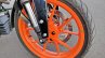 Ktm 125 Duke Abs Review Detail Shots Front Wheel