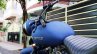 Royal Enfield Matte Blue Letf Rear Quarter