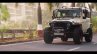 Brown Mahindra Thar Wanderlust Front Three Quarter