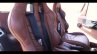 Brown Mahindra Thar Wanderlust Interior Seats