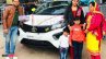 Tata Nexon Kraz Calgary White Front Three Quarters