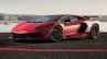 Lamborghini Aventador Svj Front Three Quarters Red