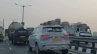 Mg Hector Rear Three Quarters Spy Shot Pune