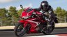 Honda Cbr400r Red Dynamic Front Quarter