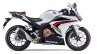 Honda Cbr400r White Side Profile