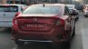 2019 Honda Civic Zx Red Rear Three Quarters Spy Sh