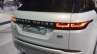 2019 Range Rover Evoque Rear Fascia At 2019 Chicag