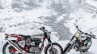 Royal Enfield Bullet Trials Works Replica In Snow