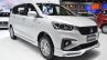 Accessorised Suzuki Ertiga Front Three Quarters Ri