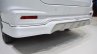 Accessorised Suzuki Ertiga Rear Under Spoiler Side