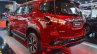 Isuzu Mu X The Onyx Rear Three Quarters Left Side