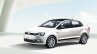 Vw Ameo Black White Edition Front Three Quarters