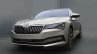 2019 Skoda Superb Facelift Spy Photo