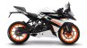 Ktm Rc 125 White Right Side