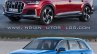 2019 Audi Q7 Vs 2015 Audi Q7 Front Three Quarters