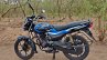 Bajaj Platina 110 H Gear Review Black And Blue Lef