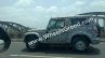 2020 Mahindra Thar Hard Top Profile Spy Shot