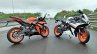 Ktm Rc125 Review Still Shots Orange And White Pain