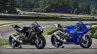 2020 Yamaha Yzf R1m And Yzf R1 Still Shot Right Fr