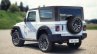 Mahindra Thar 2020 Rear Quarter View 1