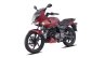 Bajaj Pulsar 220f Volcanic Red Left Front Quarter