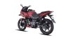 Bajaj Pulsar 220f Volcanic Red Left Rear Quarter