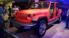 Jeep Wrangler Unlimited Jlu Red Front Three Quarte