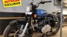 Royal Enfield 350x Blue Left Front Quarter