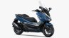 2019 Honda Forza 300 Blue Grey Front Three Quarter