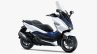 2019 Honda Forza 300 White Blue Front Three Quarte