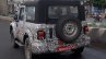 2020 Mahindra Thar Spy Shot