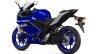 2020 Yamaha R3 Rear Three Quarters Studio Icon Blu